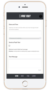 Free Text Message screenshot