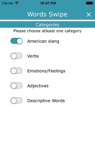 Words Swipe : American Slang, Idioms, verbs screenshot 4