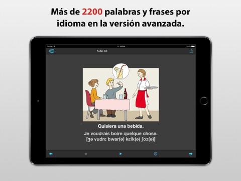 Screenshot #5 pour Libro de Frases con más de 30 idiomas
