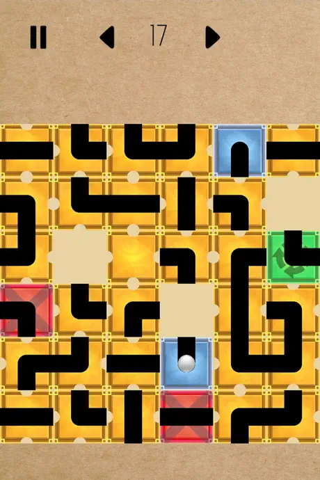 Sliding Puzzle - Guide the Ball