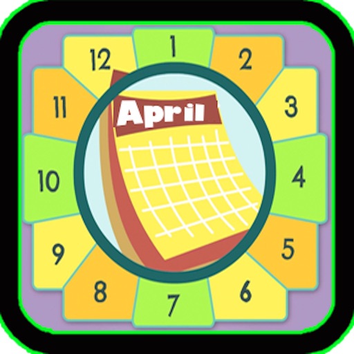 Preschool Months of Year Learning For kindergarten babies Using Sounds-A Family Calendar iOS App