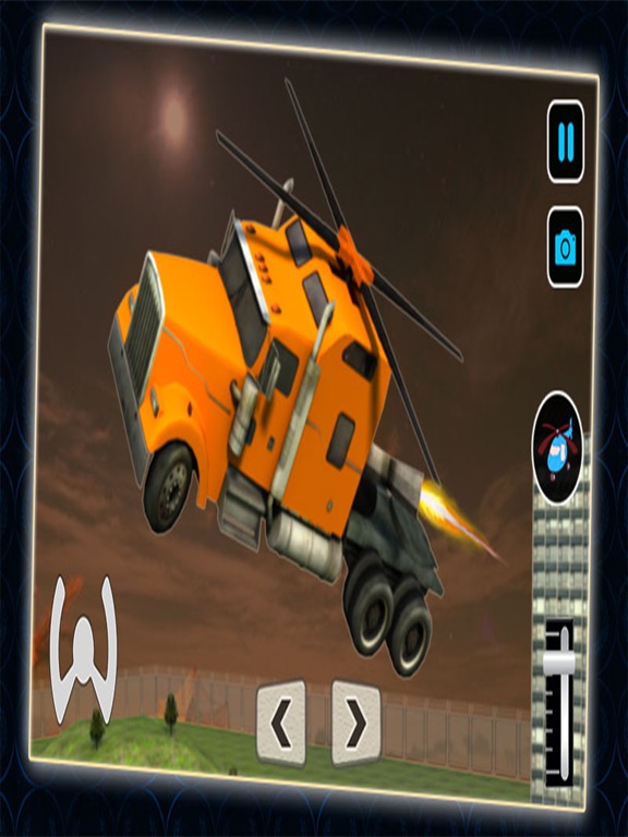 Helicptoer Truck Flight Simulator Free Extreme Pilot iPad screenshot