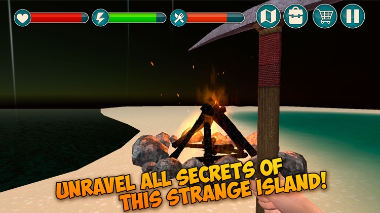 Pixel Tropical Island Survival 3D screenshot-3