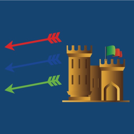 Defend With Colors - defend castle with the same colored arrows Icon