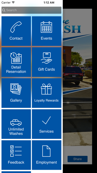 Executive Car Wash iPhone screenshot 2 - Business app