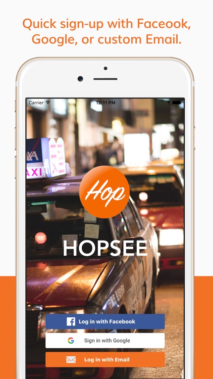 Hopsee - Taxi Sharing