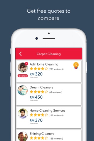 Kaodim - Hire Services screenshot 3