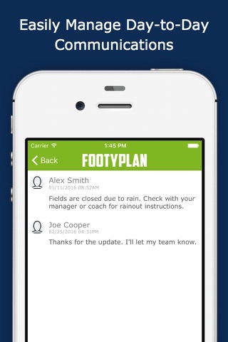 FootyPlan screenshot 3