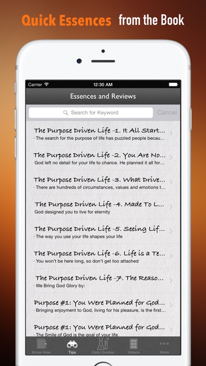The Purpose Driven Life: Practical Guide Cards with Key Insights and Daily Inspiration