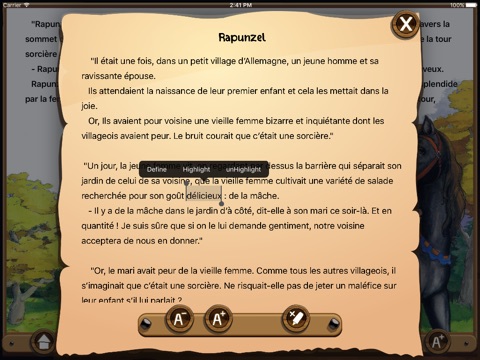 Rapunzel French screenshot 4