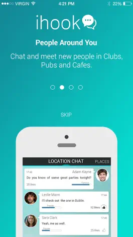 Game screenshot iHook Social Network apk