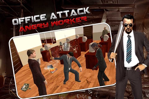 Office Attack Angry Worker screenshot 2