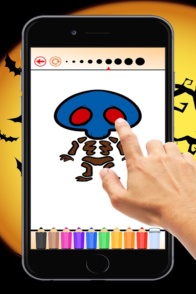 Zombies Ghost Coloring Book - Drawing for Kids screenshot 3
