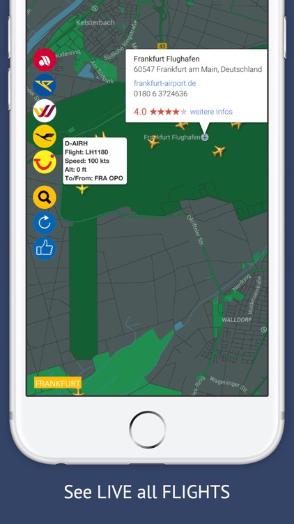 DE Tracker : Live Flight Tracking & Status
