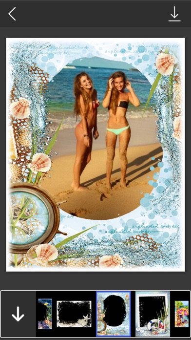 Screenshot #1 pour Holiday Beach Photo Frame - Photo Editor