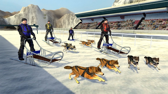 Snow Dog Sledge Simulator 3D