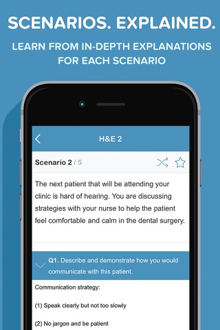 DentaliQ OSCE screenshot 2