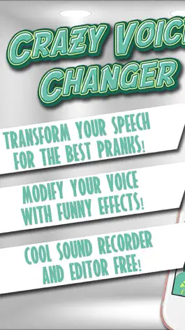 Game screenshot Crazy Voice Changer & Recorder – Prank Sound Modifier with Cool Audio Effects Free mod apk