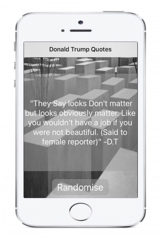 iQuotes - Donald Trump Edition screenshot 2