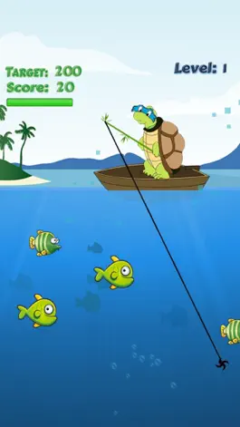 Game screenshot черепаха рыбалку поймать большую рыбу в глубокое море apk