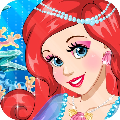 Mermaid Princess new hairstyle - Cosmetic facelift develop salon, children's educational games free girls