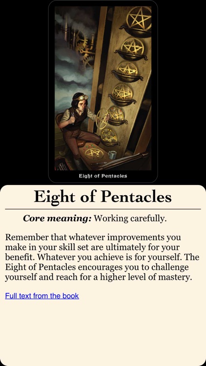 Steampunk Tarot screenshot-3