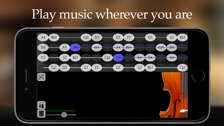 FingerFiddle - Play music like on a real violin screenshot-4