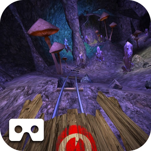 VR Roller Coaster - CaveDepths icon