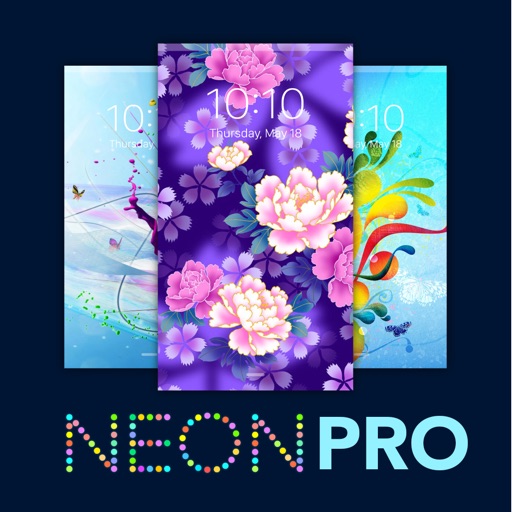 Neon Wallpapers Pro - Colorful & vibrant backgrounds iOS App