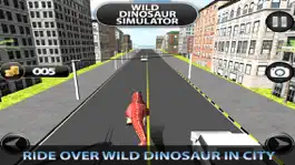 Game screenshot Wild Dinosaur City Traffic Race 2016 hack