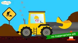 Game screenshot Construction Vehicles - Digger, Loader Puzzles, Games and Coloring Activities for Toddlers and Preschool Kids mod apk