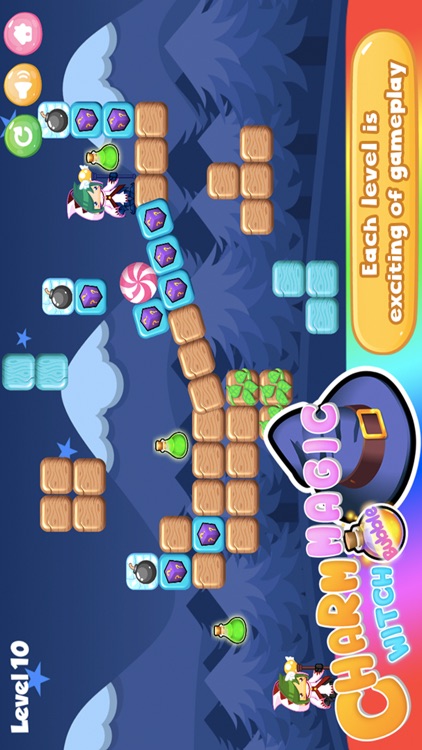 Charm Magic Witch Bubble