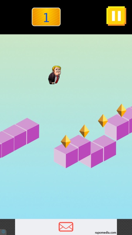 Trump  Jump - Trump Fall - Help Trump on His Adventure