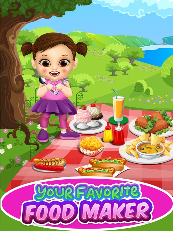 Screenshot #4 pour Crazy Food Maker Kitchen Salon - Chef Dessert Simulator & Street Cooking Games for Kids!