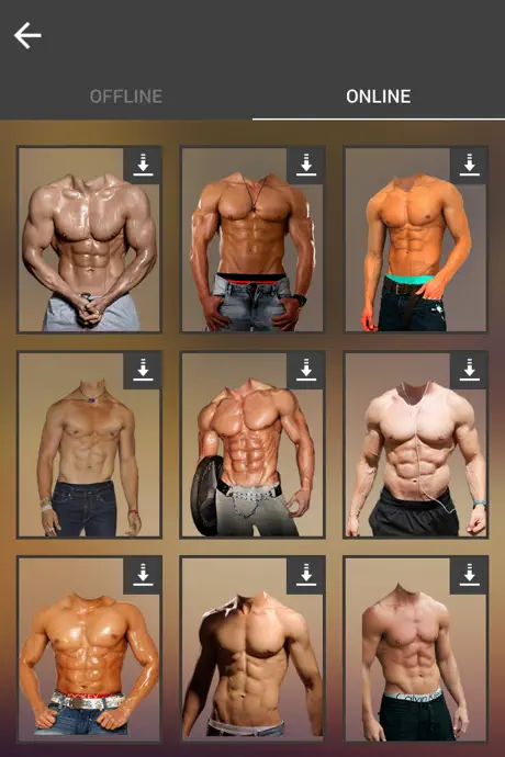 Six Pack Photo Montage