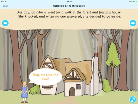 Twinkl's Goldilocks & The Three Bears screenshot 3