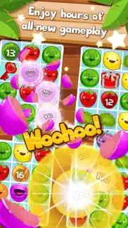 fruit pop! puzzles in paradise - fruit pop sequel iphone screenshot 3