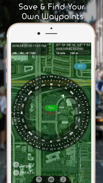 Commander Compass GPS Heading