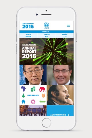 UNEP Annual Report 2015 - náhled