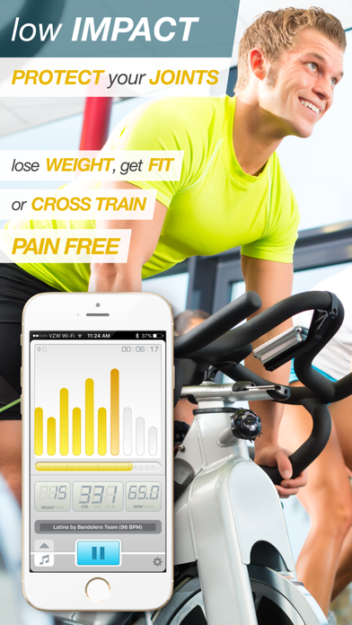 BeatBurn Indoor Cycling Trainer - Low Impact Cross Training for Runners and Weight Loss Screenshot