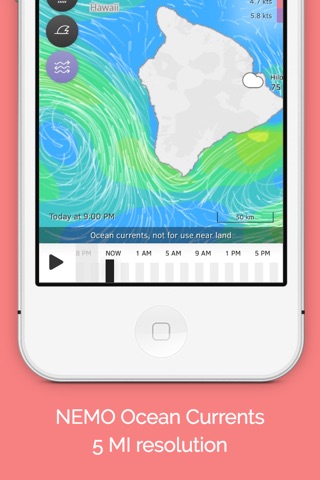 Windria - Hawaii (NOAA high-res wind/marine weather forecast) screenshot 4