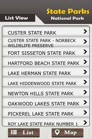 South Dakota State Parks & National Parks screenshot 2