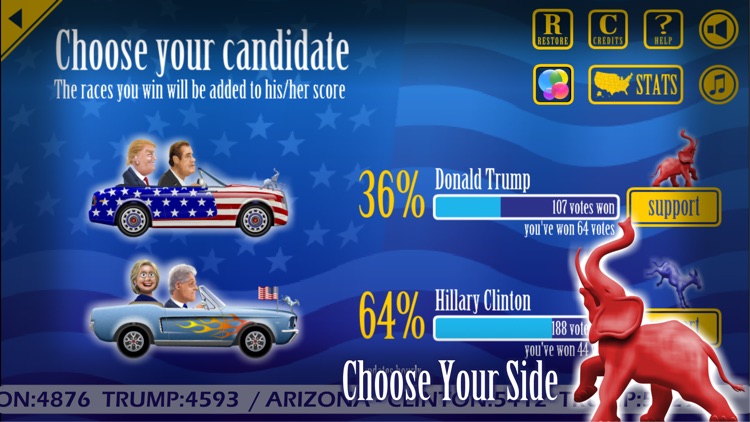 Presidential Race - Driver's Challenge