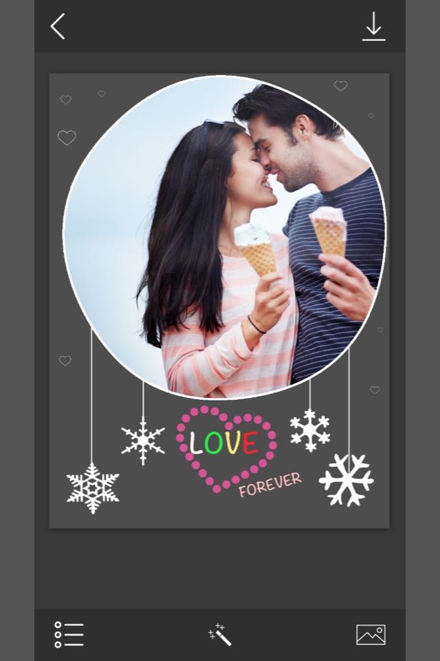 Valentine's Day Photo Frame - Romantic Picture Frames & Photo Editor screenshot 4