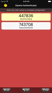 Garena Authenticator screenshot #3 for iPhone