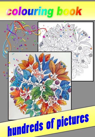 Coloring Book - Color Therapy Pages & Stress Relief Coloring Book for both Kids and Adultsのおすすめ画像3