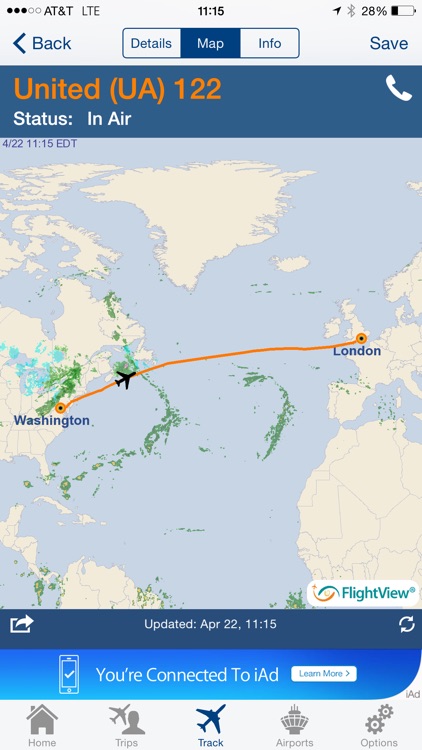 FlightView Free - Real-Time Flight Tracker and Airport Delay Status