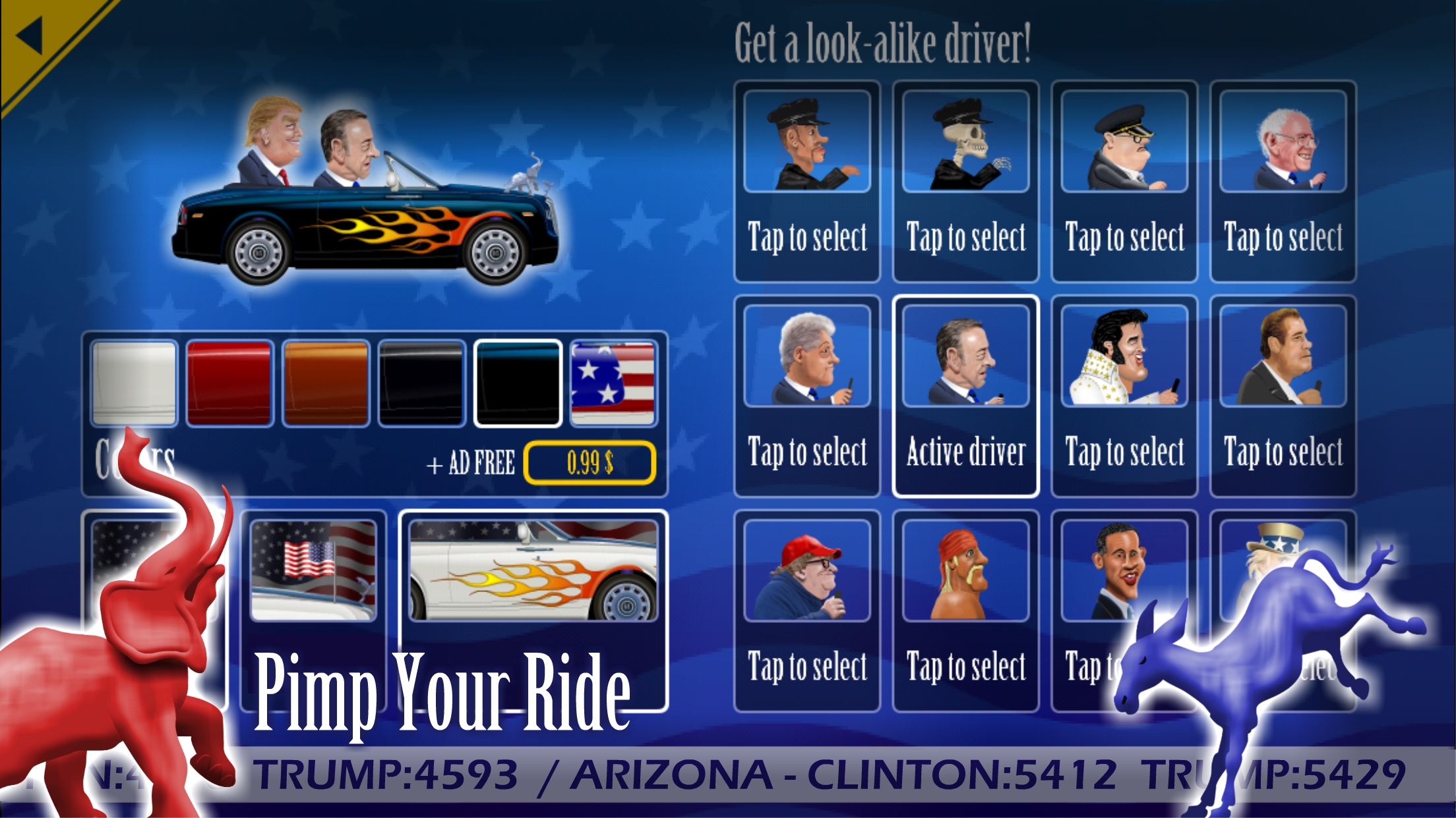 Presidential Race - Driver's Challenge