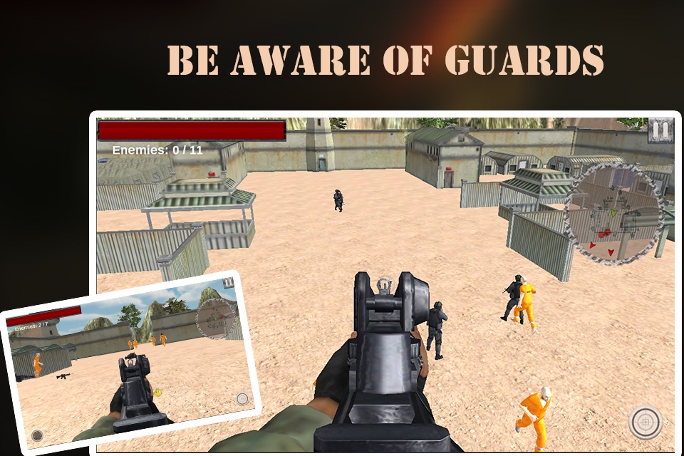 Elite Prison Escape War screenshot 2