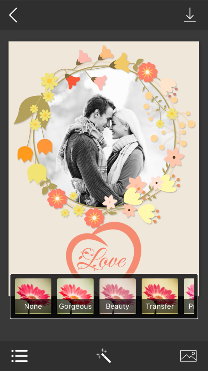 Flower Photo Frames - Elegant Photo frame for your lovely moments